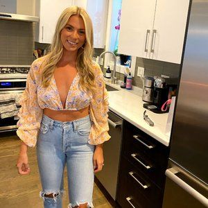 Majorelle gwen crop top